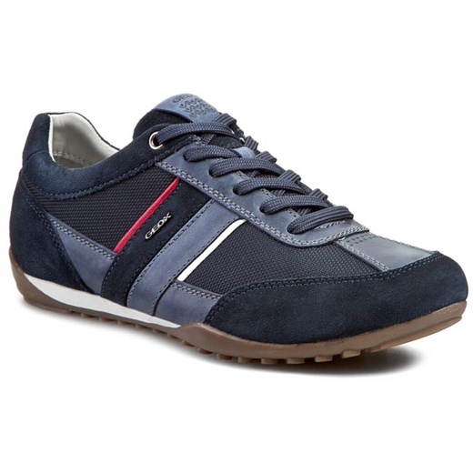 Sneakersy GEOX - U Wells C U52T5C 02211 C4002 Morski eobuwie-pl czarny 