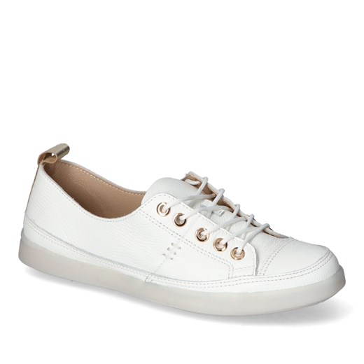 Półbuty Kampa N730/444 Białe lico ze sklepu Arturo-obuwie w kategorii Trampki damskie - zdjęcie 157034968
