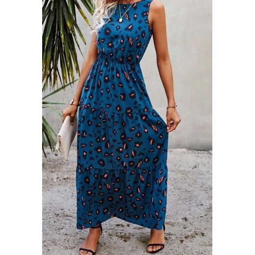 Sukienka LASONTA BLUE XL wyprzedaż Ivet Shop