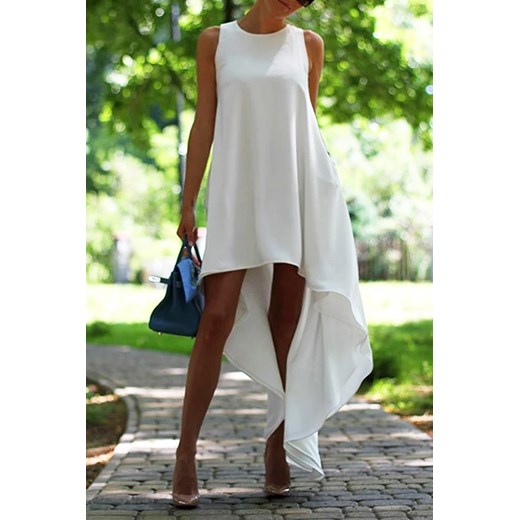 Sukienka LINTITA WHITE S promocyjna cena Ivet Shop