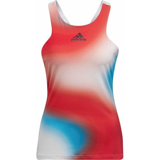 Bezrękawnik, top damski Melbourne Tennis Printed Y-Tank Adidas ze sklepu SPORT-SHOP.pl w kategorii Bluzki damskie - zdjęcie 157037416