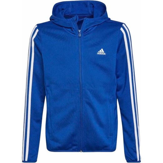 Bluza juniorska Designed 2 Move 3-Stripes Hoodie Adidas ze sklepu SPORT-SHOP.pl w kategorii Bluzy chłopięce - zdjęcie 157037618