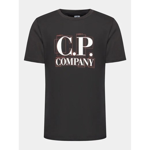 C.P. Company T-Shirt 14CMTS189A 005100W Czarny Regular Fit XL MODIVO