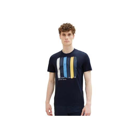 Tom Tailor T-Shirt 1036328 Granatowy Regular Fit Tom Tailor 2XL MODIVO