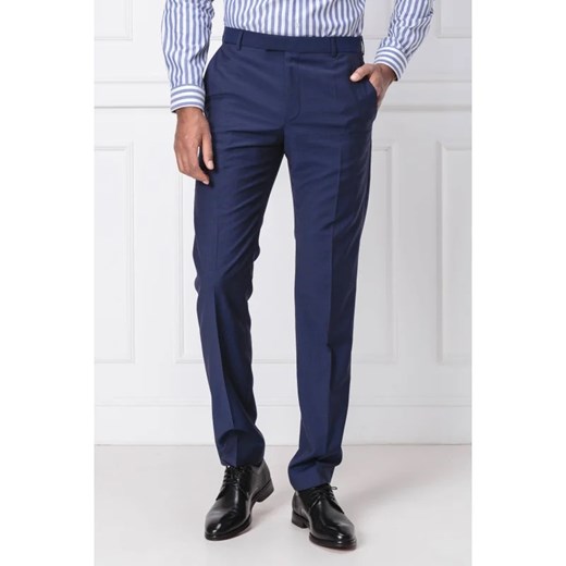 Strellson Wełniane spodnie Mercer | Slim Fit Strellson 25 wyprzedaż Gomez Fashion Store