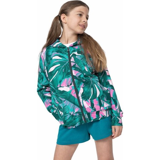 Bluza dziewczęca 4FJSS23TSWSF278 4F ze sklepu SPORT-SHOP.pl w kategorii Bluzy dziewczęce - zdjęcie 157046616