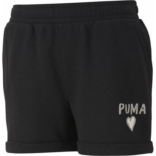 Spodenki dziewczęce Shiny Shorts Puma ze sklepu SPORT-SHOP.pl w kategorii Spodenki dziewczęce - zdjęcie 157047577