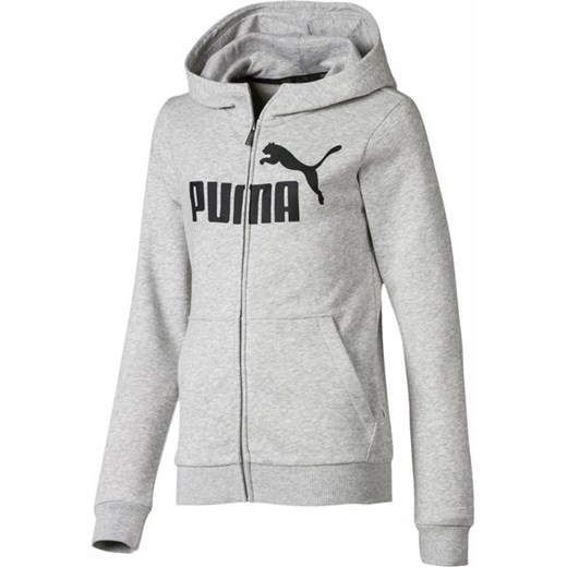 Bluza dziewczęca z kapturem Essentials Puma ze sklepu SPORT-SHOP.pl w kategorii Bluzy dziewczęce - zdjęcie 157048585