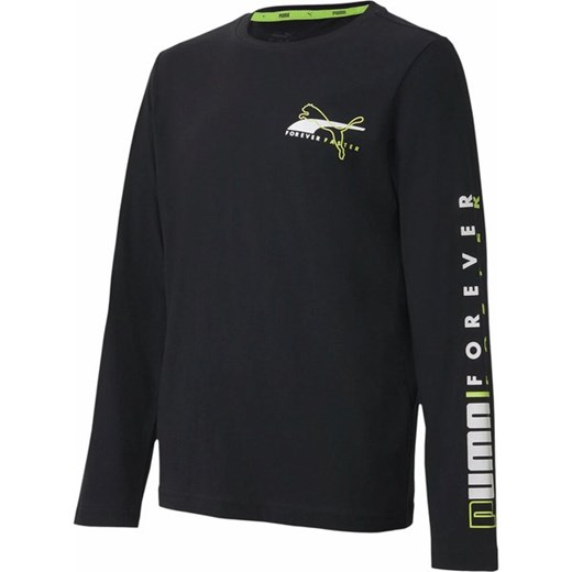 Longsleeve młodzieżowy Alpha LS Puma ze sklepu SPORT-SHOP.pl w kategorii T-shirty chłopięce - zdjęcie 157048596