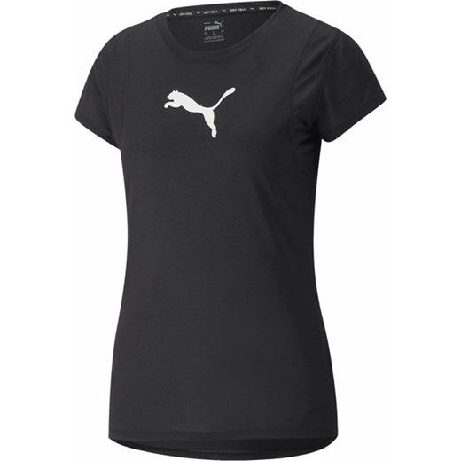 Bluzka damska Puma z krótkim rękawem z okrągłym dekoltem sportowa 