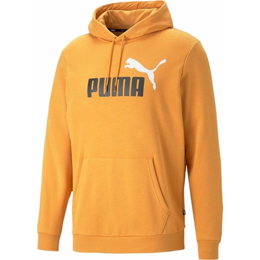 Bluza męska Essentials+ Two-Tone Big Logo Hoodie Puma ze sklepu SPORT-SHOP.pl w kategorii Bluzy męskie - zdjęcie 157049125