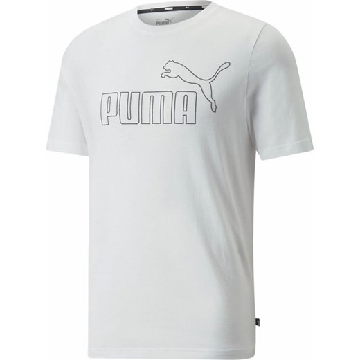 Koszulka męska Essentials Elevated Tee Puma ze sklepu SPORT-SHOP.pl w kategorii T-shirty męskie - zdjęcie 157049205
