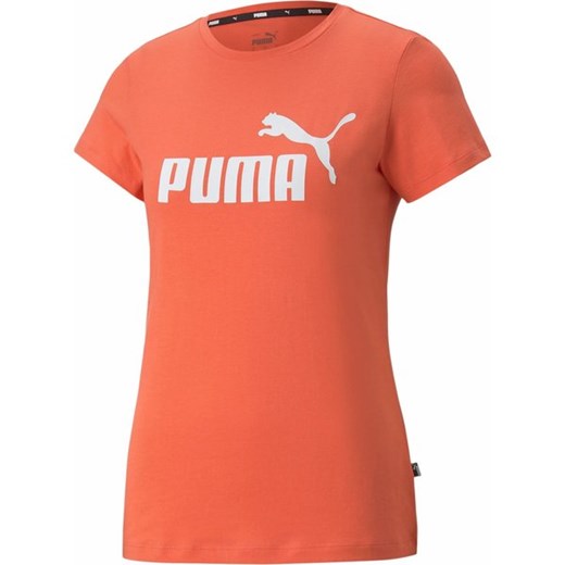Koszulka damska Essentials Logo Tee Puma ze sklepu SPORT-SHOP.pl w kategorii Bluzki damskie - zdjęcie 157049298