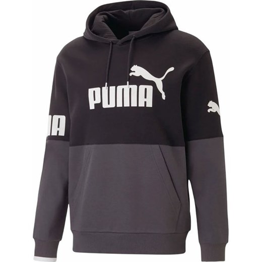 Bluza męska Power Colorblock Hoodie TR Logo Puma ze sklepu SPORT-SHOP.pl w kategorii Bluzy męskie - zdjęcie 157049549