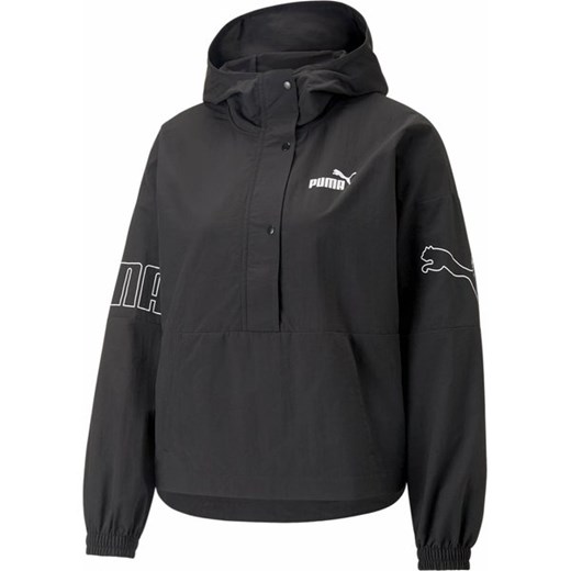 Kurtka damska Power Hooded 1/2 Zip Windbreaker Puma ze sklepu SPORT-SHOP.pl w kategorii Kurtki damskie - zdjęcie 157049685