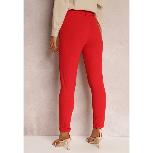 Czerwone Spodnie Dorithusa Renee XL okazyjna cena Renee odzież