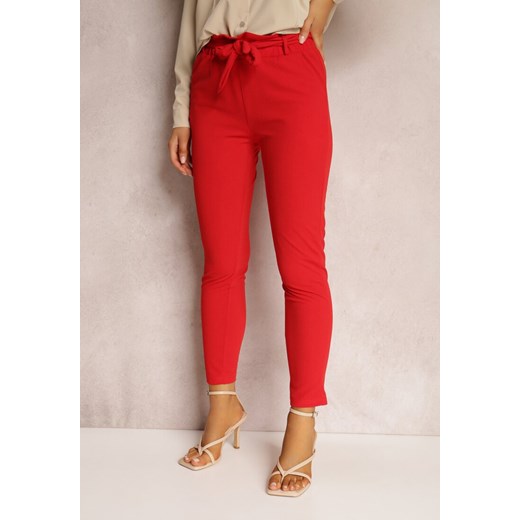 Czerwone Spodnie Dorithusa Renee XL promocyjna cena Renee odzież