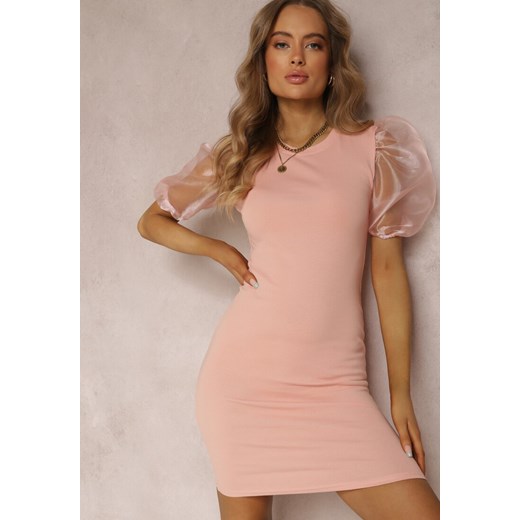Różowa Sukienka Murieguna Renee S Renee odzież okazyjna cena