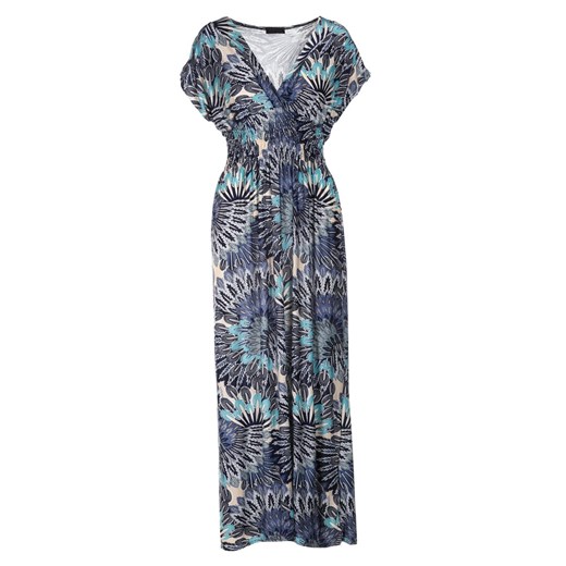 Granatowo-Niebieska Sukienka Himellia Renee M wyprzedaż Renee odzież