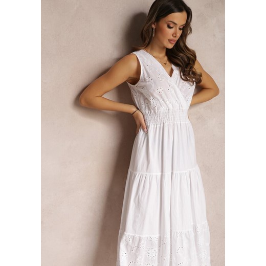 Biała Sukienka Echirodia Renee M Renee odzież promocyjna cena
