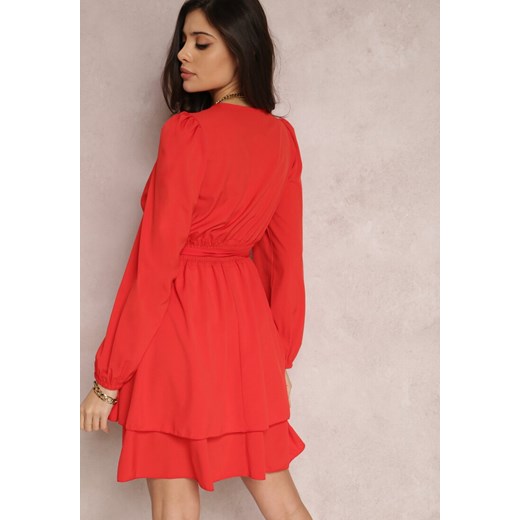 Czerwona Sukienka Eilceran Renee M promocja Renee odzież