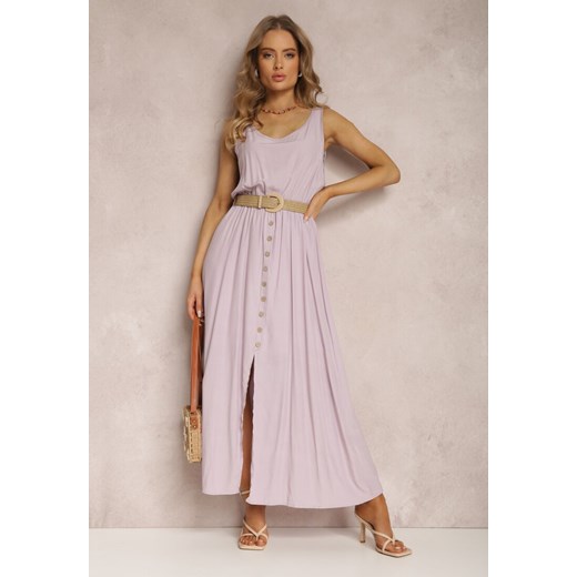 Liliowa Sukienka Loraeshell ze sklepu Renee odzież w kategorii Sukienki - zdjęcie 157057267