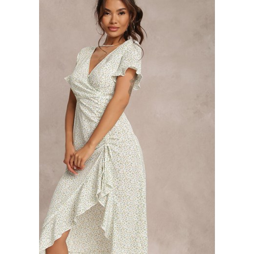 Biała Sukienka Amiel Renee M promocyjna cena Renee odzież