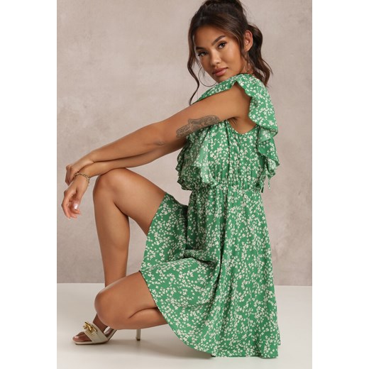 Zielona Sukienka Elefa ze sklepu Renee odzież w kategorii Sukienki - zdjęcie 157058027