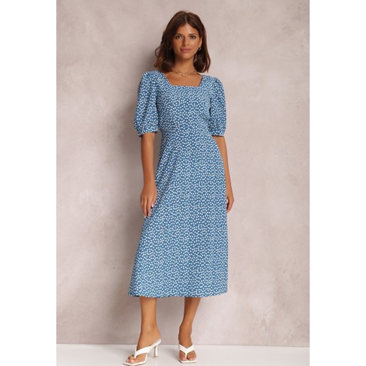 Niebieska Sukienka Reintore Renee XS okazyjna cena Renee odzież