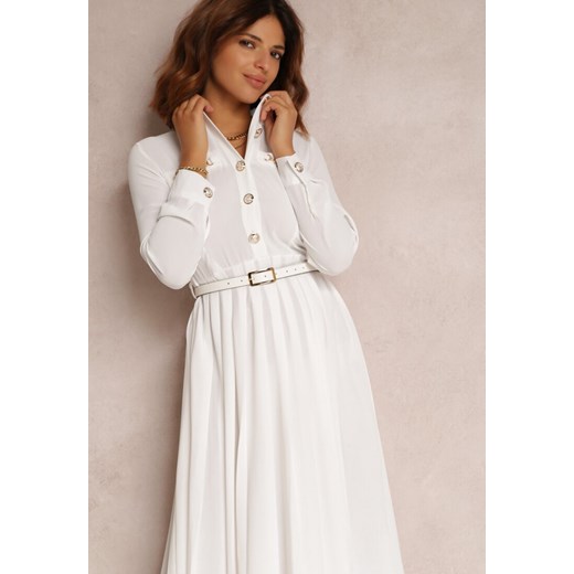 Biała Sukienka Paliche Renee S okazyjna cena Renee odzież