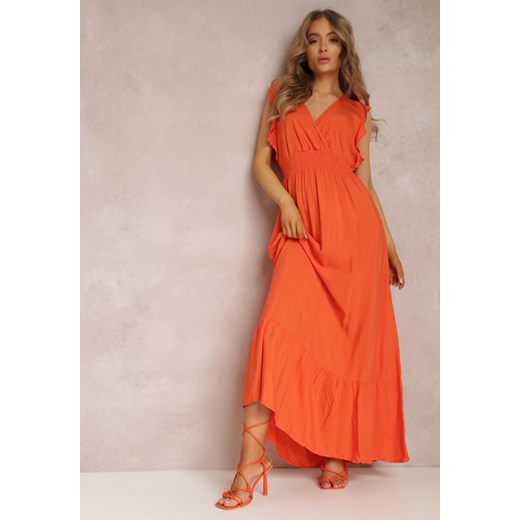 Pomarańczowa Sukienka Filades ze sklepu Renee odzież w kategorii Sukienki - zdjęcie 157061168