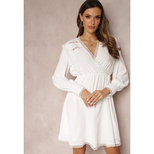 Biała Sukienka Callyse Renee M Renee odzież okazyjna cena