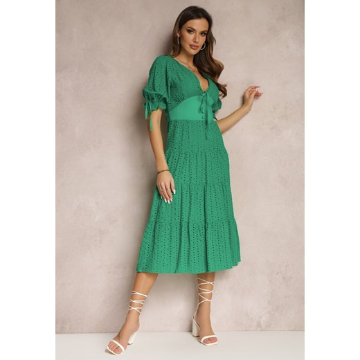 Zielona Sukienka Evonia ze sklepu Renee odzież w kategorii Sukienki - zdjęcie 157061458