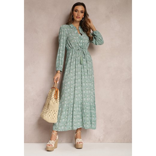 Zielona Sukienka Poleusa ze sklepu Renee odzież w kategorii Sukienki - zdjęcie 157061867