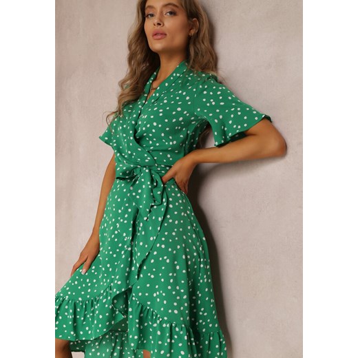Sukienka Renee oversize midi w groszki