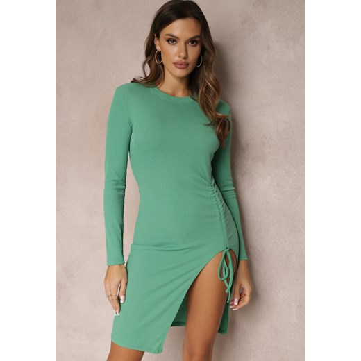 Zielona Sukienka Nemareo ze sklepu Renee odzież w kategorii Sukienki - zdjęcie 157062339