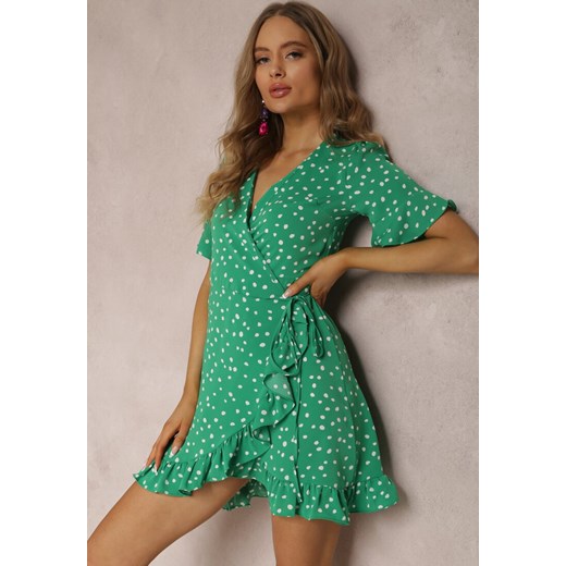Zielona Sukienka Thaelice ze sklepu Renee odzież w kategorii Sukienki - zdjęcie 157062459