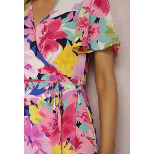 Fioletowo-Różowa Sukienka Barbithoe Renee XS Renee odzież okazyjna cena