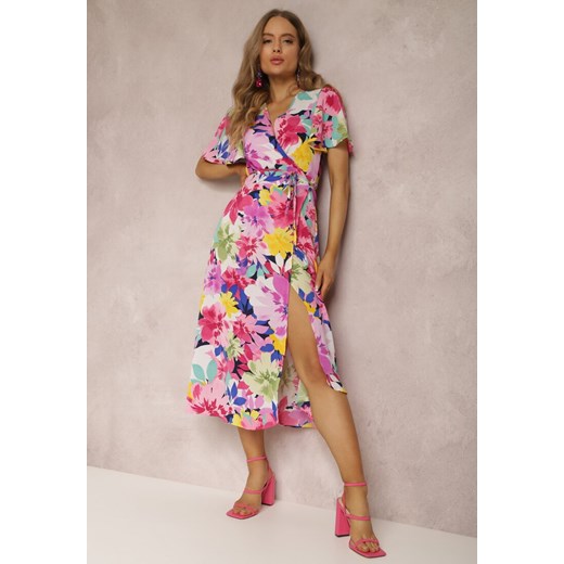 Fioletowo-Różowa Sukienka Barbithoe Renee S wyprzedaż Renee odzież
