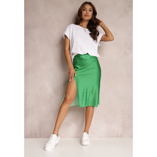 Zielona Spódnica Tymysus ze sklepu Renee odzież w kategorii Spódnice - zdjęcie 157063755