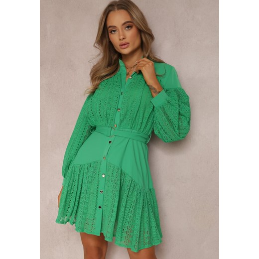 Zielona Sukienka Damiope ze sklepu Renee odzież w kategorii Sukienki - zdjęcie 157064587