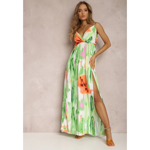 Zielona Sukienka Agastis ze sklepu Renee odzież w kategorii Sukienki - zdjęcie 157065145