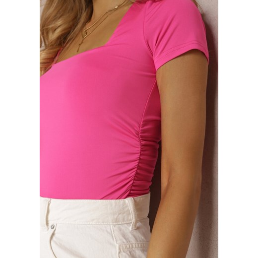 Różowa Bluzka Cilelle Renee S okazja Renee odzież