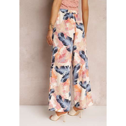 Beżowe Spodnie Nikeda Renee XL promocyjna cena Renee odzież