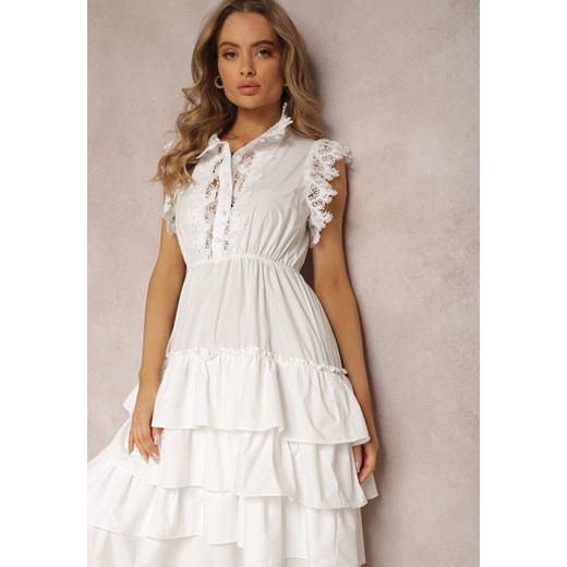 Biała Sukienka Iomaia Renee S wyprzedaż Renee odzież
