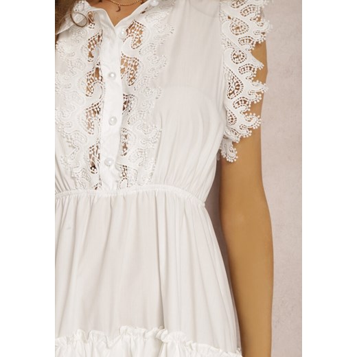 Biała Sukienka Iomaia Renee M Renee odzież okazyjna cena
