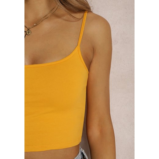 Żółty Top Rhodamene Renee L promocja Renee odzież