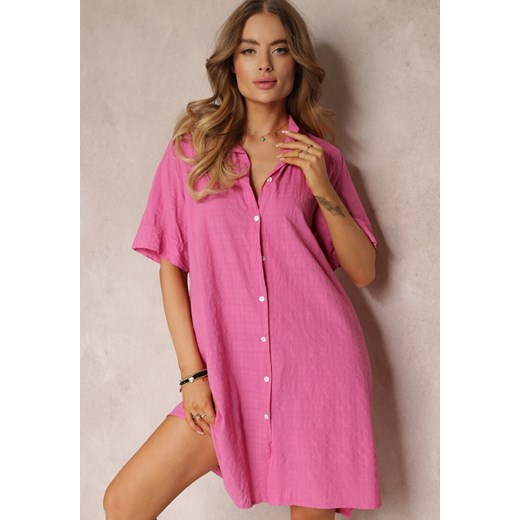 Różowa Sukienka Ereda ze sklepu Renee odzież w kategorii Sukienki - zdjęcie 157067167