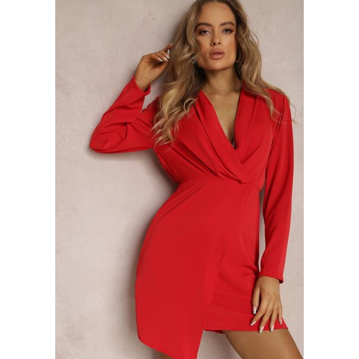 Czerwona Sukienka Periope ze sklepu Renee odzież w kategorii Sukienki - zdjęcie 157067327