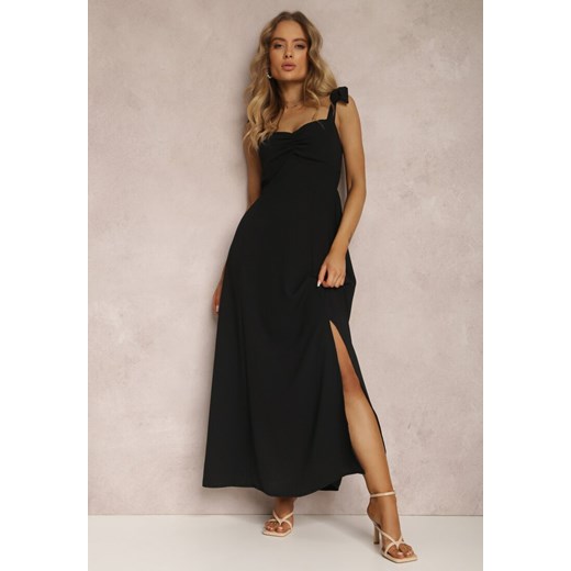 Czarna Sukienka Argomeda ze sklepu Renee odzież w kategorii Sukienki - zdjęcie 157067407